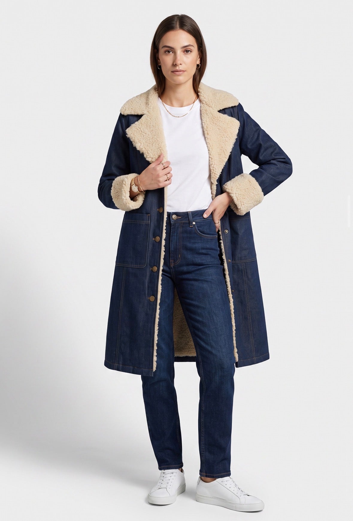 Sherpa Denim Jacket