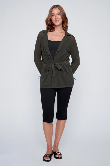 Moss Knit Cardigan