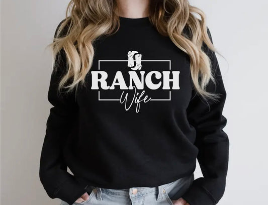 Ranch Wife crewneck sweatshirt