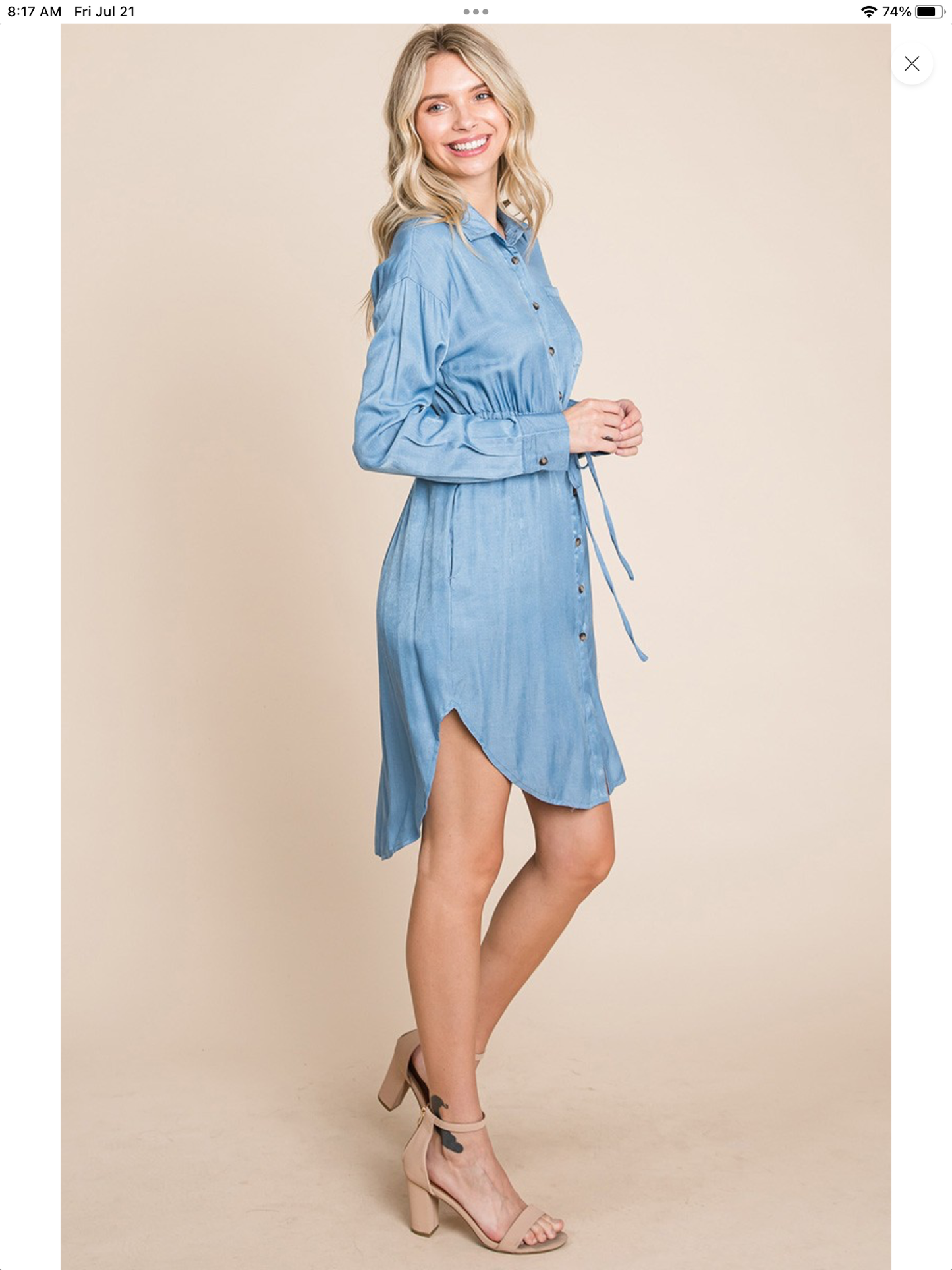 Rolypoly Denim Dress