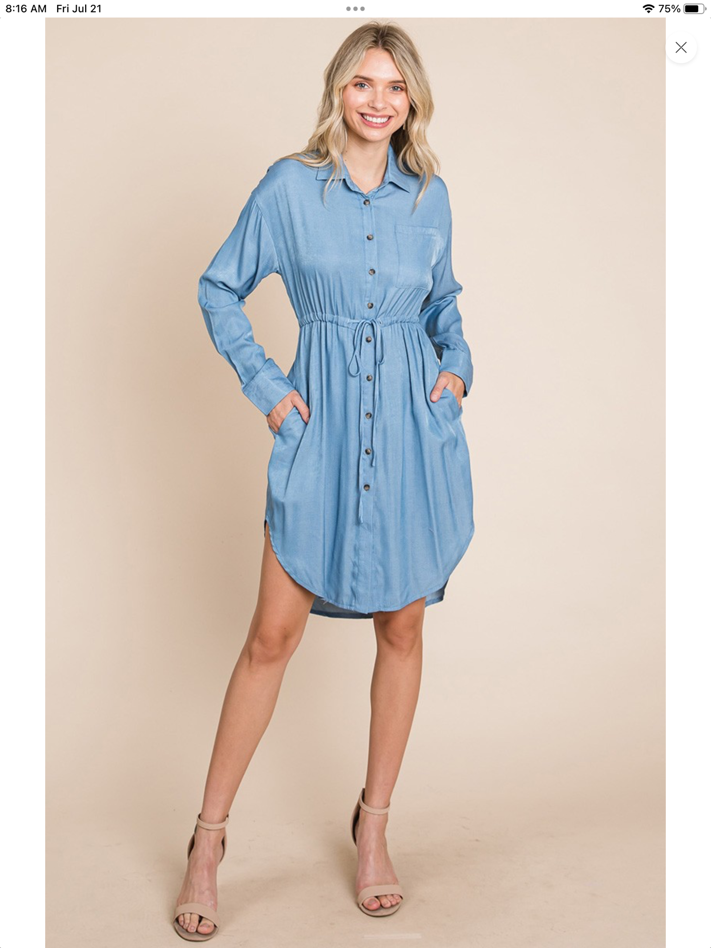 Rolypoly Denim Dress