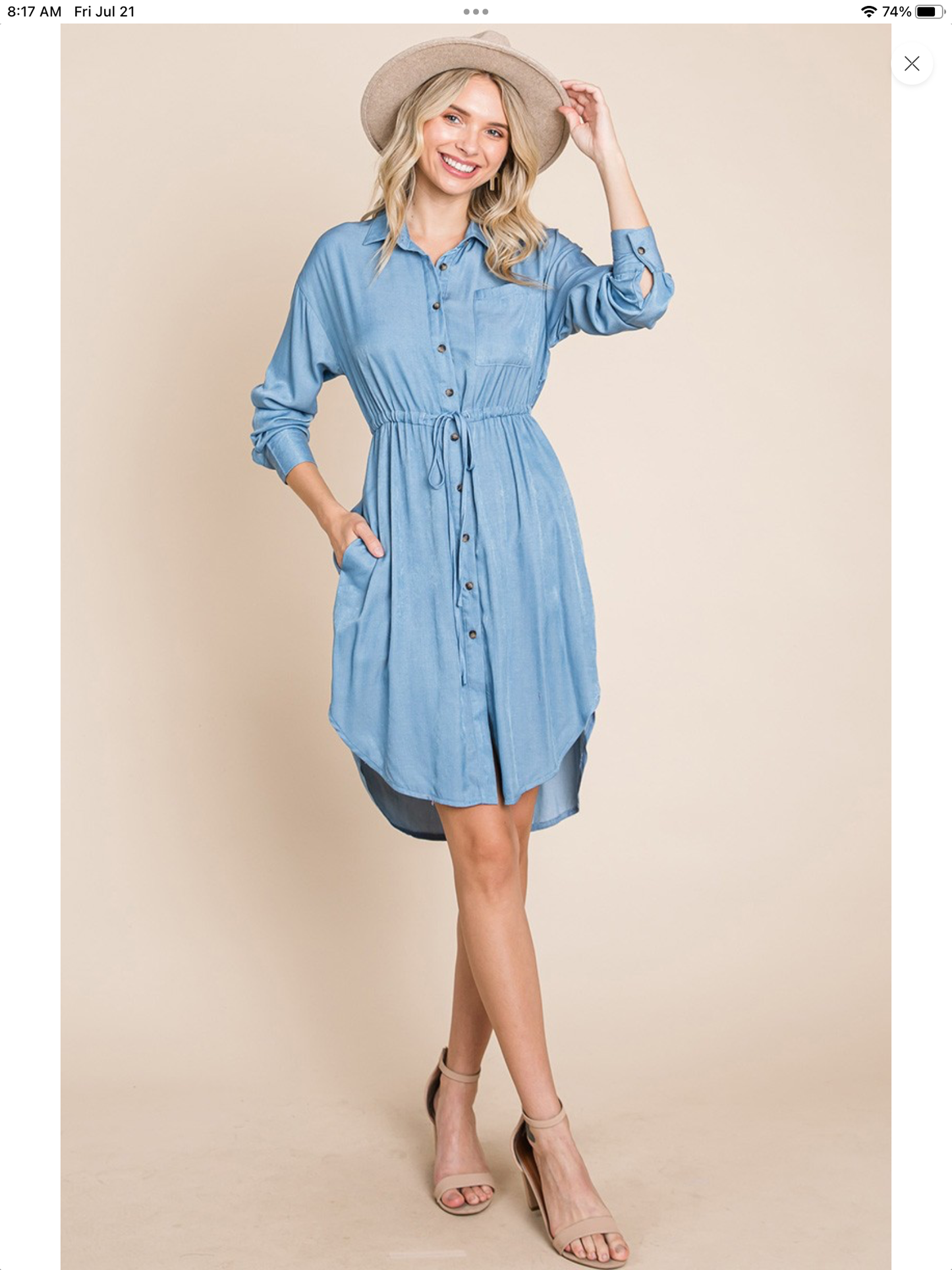 Rolypoly Denim Dress