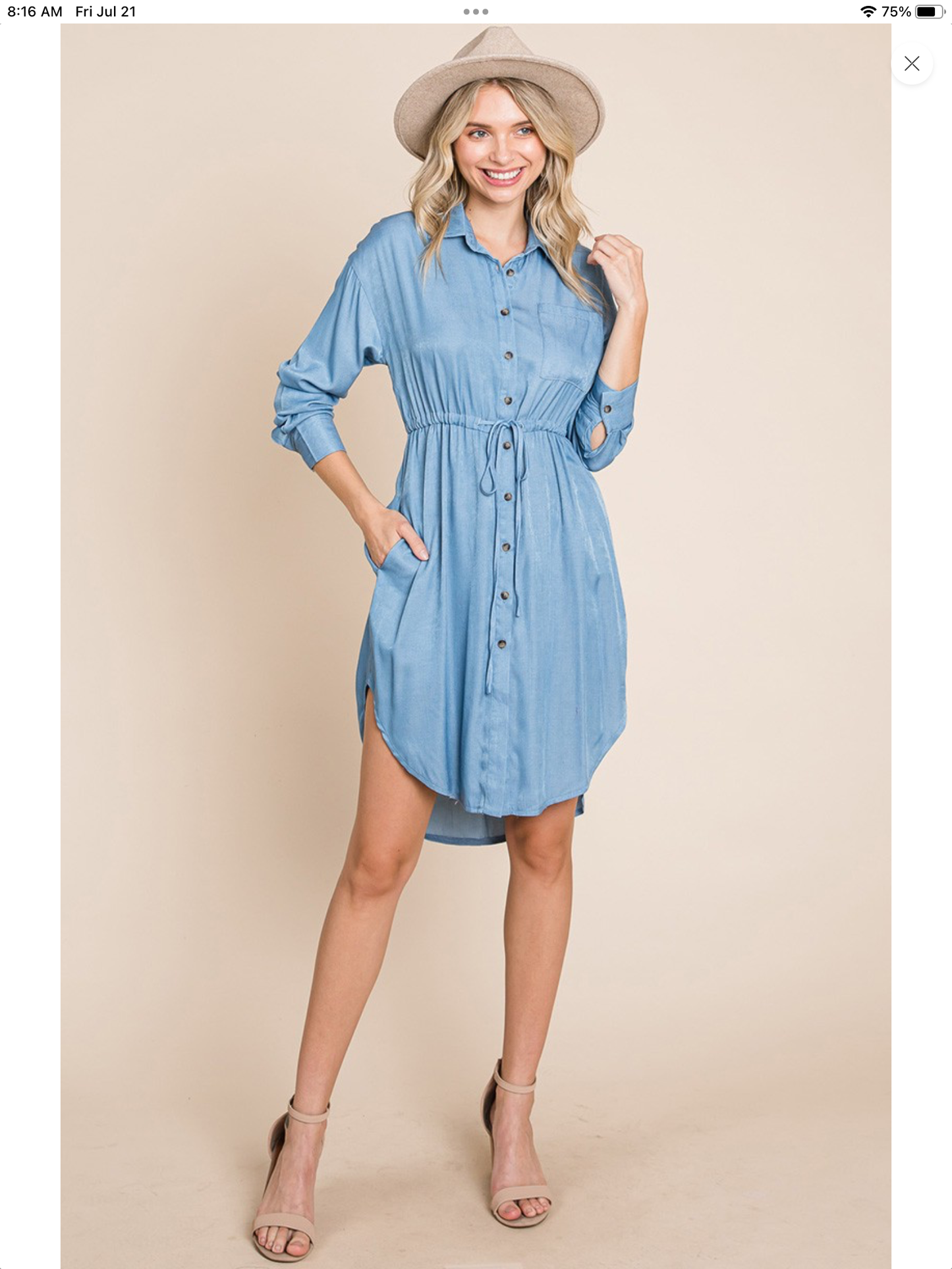 Rolypoly Denim Dress